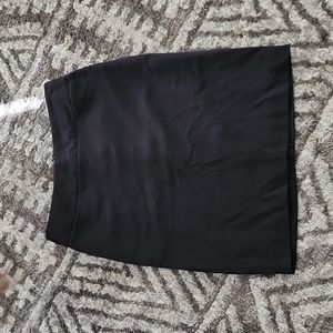 Black pencil skirt